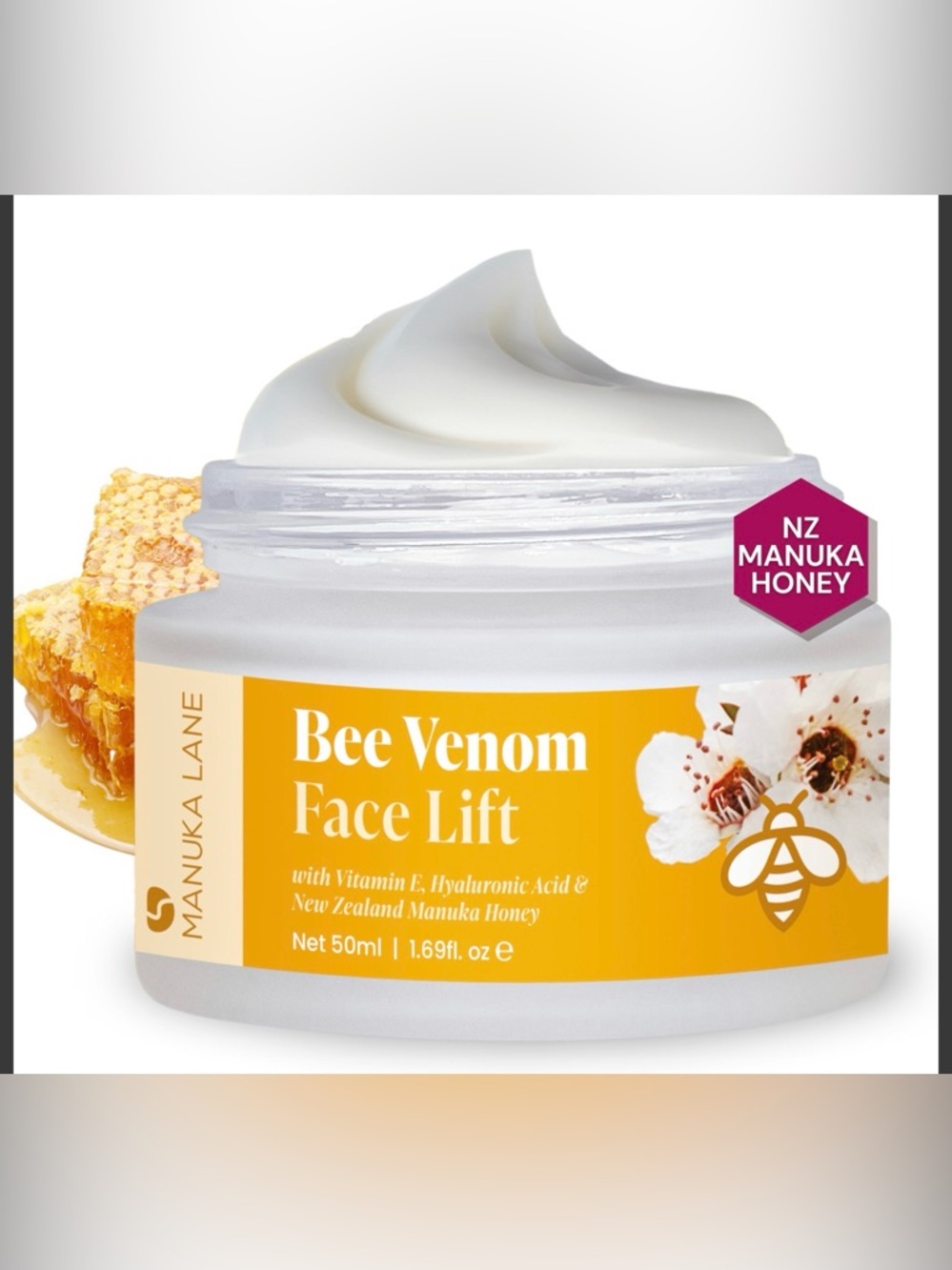 Bee Venom Face Lift Treatment by Manuka Lane 1.69 Oz 50 mL